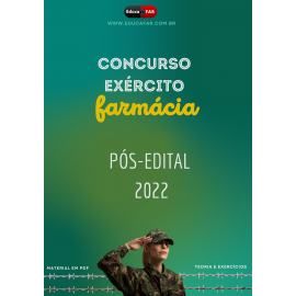 EXERCITO-FARMÁCIA (material em PDF - versão pós edital 2022)